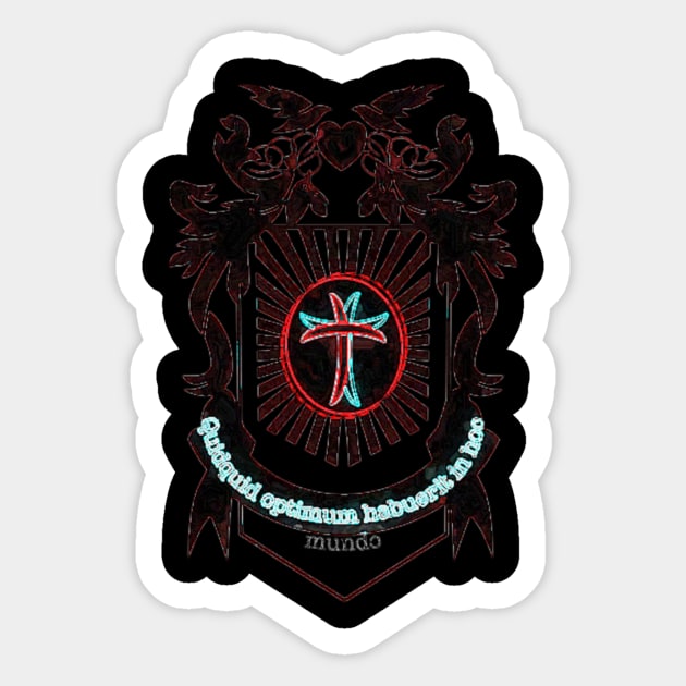 Coat of Arms Sticker by OfficialGraveyard